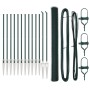 Conjunto de Cercas Set de 2 Verde Metal 25 x 1.5 m Duradero von , Zaunpfosten - Ref: Foro24-3353106, Preis: 207,03 €, Rabatt: %