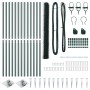 Conjunto de Cercas Set de 2 Verde Metal 25 x 1.5 m Duradero by , fence posts - Ref: Foro24-3353109, Price: 196,88 €, Discount: %