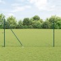 Cerca Hexagonal  Verde 1.6x25 m Acero, Postes para Cerca  con Punta 13 pcs Ø32 mm 180 cm Acero Galvanizado | Foro24.es | Tu tienda online para hogar, jardín y más Foro24.es