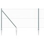 Valla Hexagonal Verde 1x50 m Acero,  Postes de Valla con Punta 13 pcs Ø32 mm 120 cm Acero Galvanizado | Foro24.es | Tu tienda online para hogar, jardín y más Foro24.es