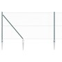 Valla Hexagonal Verde 1.4x100 m de Acero, Postes de Valla  con Punta 13 pcs Ø32 mm 160 cm de Acero Galvanizado | Foro24.es | Tu tienda online para hogar, jardín y más Foro24.es