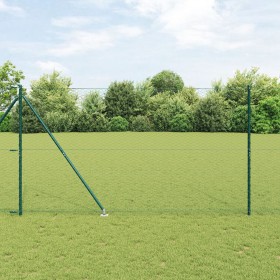Comprar Valla Hexagonal Verde 1.5x100 m Acero