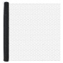 Valla Hexagonal Gris 1.5x10 m Acero, Postes para Valla con Puntera 7 pcs Ø32 mm 170 cm Acero Galvanizado by , fence posts - R...
