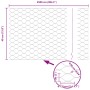 Cerca Hexagonal Gris 0.4x25 m Acero, Postes para Cerca con Punta 13 pcs Ø32 mm 60 cm Acero Galvanizado by , fence posts - Ref...