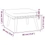 Garden furniture 8 pieces with cushions solid acacia wood by vidaXL, Garden sets - Ref: Foro24-3087032, Price: 638,09 €, Disc...