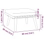Gartenmöbel 8-teilig mit Kissen aus massivem Akazienholz von vidaXL, Gartensets - Ref: Foro24-3087032, Preis: 647,73 €, Rabat...