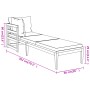 Sonnenliegen mit dunkelgrauen Kissen 2 Einheiten aus Akazienholz von vidaXL, Gartensets - Ref: Foro24-3087269, Preis: 421,53 ...