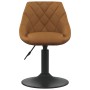 Sillas de comedor giratorias 2 pcs de terciopelo marrón by , dining chairs - Ref: Foro24-335325, Price: 122,88 €, Discount: %