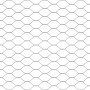 Cerca Hexagonal Gris 1.6x25 m Acero,  Postes de Cerca con Punta 13 pcs Ø32 mm 180 cm Acero Galvanizado | Foro24.es | Tu tienda online para hogar, jardín y más Foro24.es