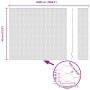 Cerca Hexagonal Gris 0.4x50 m de Acero, Postes de Cerca con Espiga 13 pcs Ø32 mm 60 cm de Acero Galvanizado by , fence posts ...