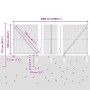 Cerca Hexagonal  Gris 1x50 m Acero, Postes para Cerca  con Punta 13 pcs Ø32 mm 120 cm Acero Galvanizado | Foro24.es | Tu tienda online para hogar, jardín y más Foro24.es