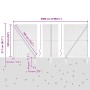 Cerca Hexagonal  Gris 1.6x50 m Acero, Postes de Cerca  con Pica 13 pcs Ø32 mm 180 cm Acero Galvanizado | Foro24.es | Tu tienda online para hogar, jardín y más Foro24.es