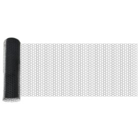 Cerca Hexagonal Gris 0.5x100 m Acero, Poste para cercas con pica 13 pcs Ø32 mm 80 cm Acero galvanizado by , fence posts - Ref...