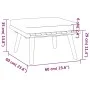 7-piece garden furniture set with solid acacia wood and cushions by vidaXL, Garden sets - Ref: Foro24-3087006, Price: 520,65 ...