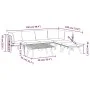 7-piece garden furniture set with solid acacia wood and cushions by vidaXL, Garden sets - Ref: Foro24-3087006, Price: 520,65 ...