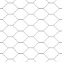 Cerca hexagonal  gris 1x100 m acero, Postes de cerca  con anclaje de pica 13 pcs Ø32 mm 120 cm de acero galvanizado | Foro24.es | Tu tienda online para hogar, jardín y más Foro24.es