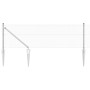 Valla Hexagonal  0.6x10 m Acero Galvanizado, Postes de Valla  con Espiga 7 pcs Ø32 mm 80 cm Acero Galvanizado | Foro24.es | Tu tienda online para hogar, jardín y más Foro24.es