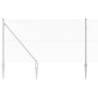 Cerca Hexagonal 1x10 m Acero Galvanizado,  Poste de Cerca con Punta 7 pcs Ø32 mm 120 cm Acero Galvanizado | Foro24.es | Tu tienda online para hogar, jardín y más Foro24.es