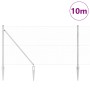 Cerca Hexagonal 1.4x10 m de Acero Galvanizado, Postes para Cerca con Punta 7 pcs Ø32 mm 160 cm de Acero Galvanizado von , Zau...