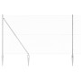 Cerca Hexagonal 1.5x10 m de Acero Galvanizado,  Postes de Cerca con Punta 7 pcs Ø32 mm 170 cm de Acero Galvanizado | Foro24.es | Tu tienda online para hogar, jardín y más Foro24.es