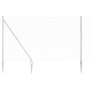 Cerca Hexagonal 1.6x10 m Acero Galvanizado, Postes de Cerca con Punta 7 pcs Ø32 mm 180 cm Acero Galvanizado by , fence posts ...
