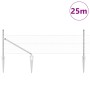 Cerca Hexagonal con 13 Postes de Punta 0.5x25 m Acero Galvanizado by , fence posts - Ref: Foro24-3353366, Price: 134,96 €, Di...