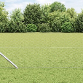 Cerca Hexagonal 0.6x25 m Acero Galvanizado