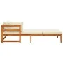 Tumbonas con cojines crema 2 unidades madera de acacia de vidaXL, Conjuntos de jardín - Ref: Foro24-3087268, Precio: 437,95 €...