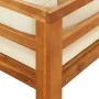 Tumbonas con cojines crema 2 unidades madera de acacia de vidaXL, Conjuntos de jardín - Ref: Foro24-3087268, Precio: 437,95 €...