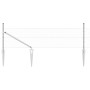 Cerca hexagonal 0.4x50 m de acero galvanizado, Postes de cerca con punta 13 pcs Ø32 mm 60 cm de acero galvanizado by , fence ...