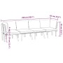 Gartenmöbel 4-teilig mit Kissen aus massivem Akazienholz von vidaXL, Gartensets - Ref: Foro24-3087008, Preis: 345,39 €, Rabat...