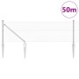 Cerca Hexagonal 0.6x50 m Acero Galvanizado, Postes de Cerca con Punta 13 pcs Ø32 mm 80 cm Acero Galvanizado by , fence posts ...