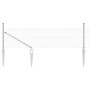 Cerca Hexagonal 0.5x100 m Acero Galvanizado, Postes para Cerca con Punta 13 pcs Ø32 mm 80 cm Acero Galvanizado by , fence pos...