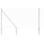 Cerca Hexagonal 1x100 m Acero Galvanizado, Postes de Cerca con Punta 13 pcs Ø32 mm 120 cm Acero Galvanizado by , fence posts ...