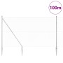 Cerca Hexagonal 1.6x100 m Acero Galvanizado, Postes de Cerca con Punta 13 pcs Ø32 mm 180 cm Acero Galvanizado by , fence post...