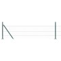 Cerca Hexagonal Verde 0.4x10 m Acero, Postes de Cerca con Bases 7 pcs Ø32mm 50cm Acero Galvanizado by , fence posts - Ref: Fo...