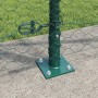 Juego de Cercas Set de 2 Verde Acero 25 x 1.2 m Duradero von , Zaunpfosten - Ref: Foro24-3353522, Preis: 147,92 €, Rabatt: %