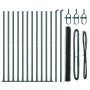 Juego de Cercado Set de 2 Verde Acero con Recubrimiento en Polvo by , fence posts - Ref: Foro24-3353531, Price: 165,46 €, Dis...
