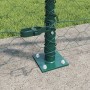 Valla Hexagonal Verde 0.8x50 m Acero, Postes de Valla con Bases 13 pcs Ø32mm 90cm Acero Galvanizado by , fence posts - Ref: F...