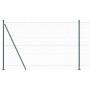 Cerca Hexagonal Verde 1.4x50 m de Acero,  Poste de Cerca con Bases 13 pcs Ø32mm 78.5cm de Acero Galvanizado | Foro24.es | Tu tienda online para hogar, jardín y más Foro24.es