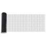 Valla Hexagonal Gris 0.4x10 m Acero,  Poste de Valla con Placas de Base 7 pcs Ø32mm 50cm Acero Galvanizado | Foro24.es | Tu tienda online para hogar, jardín y más Foro24.es