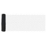 Cerca Hexagonal Gris 0.4x10 m Acero, Poste de Cerca con Placas de Base 7 pcs Ø32mm 50cm Acero Galvanizado by , fence posts - ...