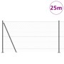 Juego de Cercas Set de 2 Gris Acero 25 x 1.2 m Duradero by , fence posts - Ref: Foro24-3353664, Price: 148,32 €, Discount: %