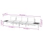Garden benches with dark gray cushions 2 pcs acacia wood by vidaXL, Garden sets - Ref: Foro24-3087281, Price: 484,83 €, Disco...