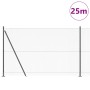 Cerca Hexagonal Gris 1.4x25 m Acero, Postes de Cerca con Placas Base 13 pcs Ø32mm 78.5cm Acero Galvanizado by , fence posts -...