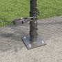 Juego de Cercas Set de 2 Gris Acero Recubierto con Polvo by , fence posts - Ref: Foro24-3353669, Price: 173,47 €, Discount: %
