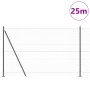 Juego de Cercas Set de 2 Gris Acero 25 x 1.5 m Duradero von , Zaunpfosten - Ref: Foro24-3353672, Preis: 165,73 €, Rabatt: %