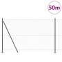 Cerca Hexagonal Gris 1.4x50 m Acero, Postes de Cerca con Placas de Base 13 pcs Ø32mm 78.5cm Acero Galvanizado by , fence post...