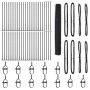 Cerca Hexagonal  Gris 1.2x100 m Acero, Postes de Cerca  con Placas Base 13 pcs Ø32mm 68.5cm Acero Galvanizado | Foro24.es | Tu tienda online para hogar, jardín y más Foro24.es