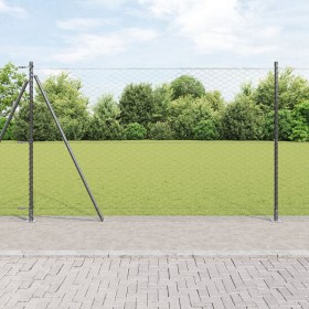 Comprar Cerca Hexagonal Gris 1.5x100 m Acero